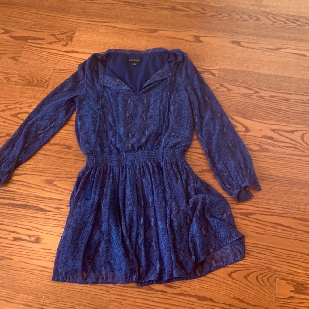 Banana republic size XS blue flowy dress